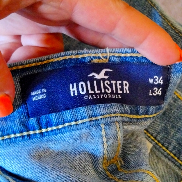 Mens Holloster Blue Jeans 3434